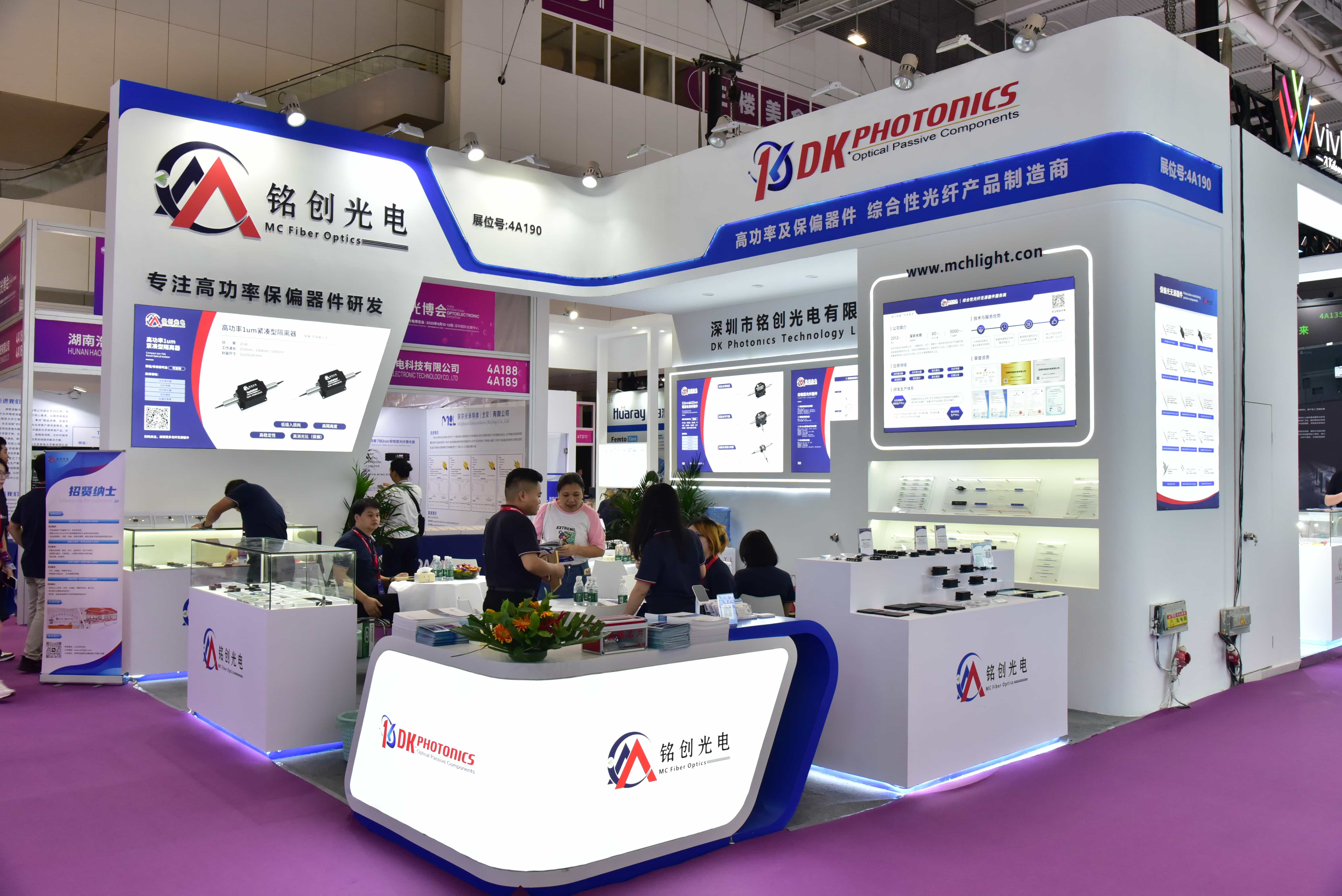 展會(huì)回顧丨銘創(chuàng)光電2025深圳光博會(huì)圓滿收官